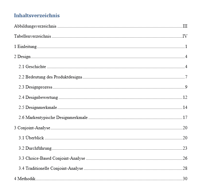 Inhaltsverzeichnis Cover